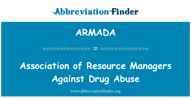 ARMADA: Ressursihalduri uimastite tarvitamise vastase ühingu