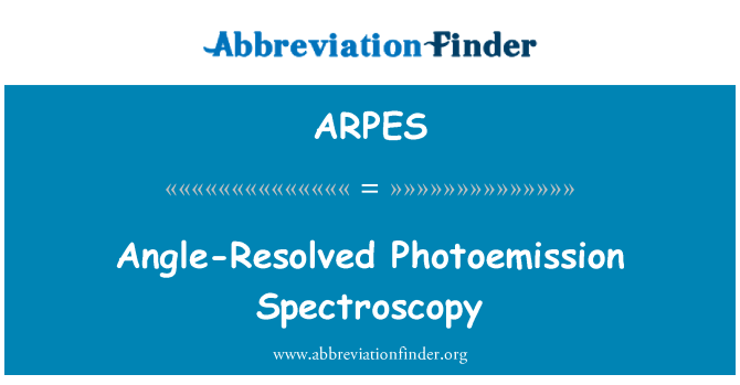 ARPES: Vinkel-løst Photoemission spektroskopi