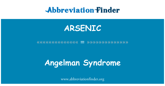 ARSENIC: 安格尔曼综合征