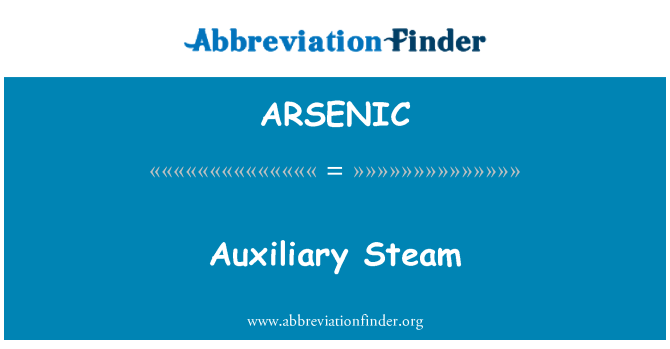 ARSENIC: Pary pomocniczej
