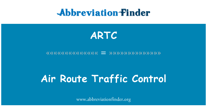 ARTC: Kontroll tat-traffiku tal-ajru tar-rotta