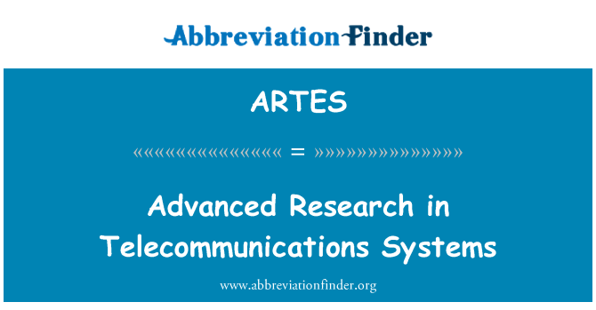 ARTES: Ricerca avanzata nei sistemi di telecomunicazione