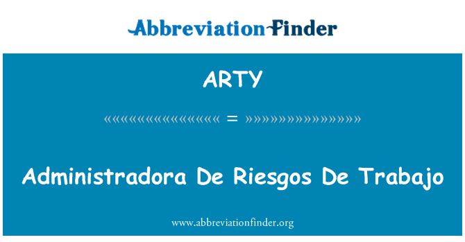 ARTY: Administradora De Riesgos De Trabajo