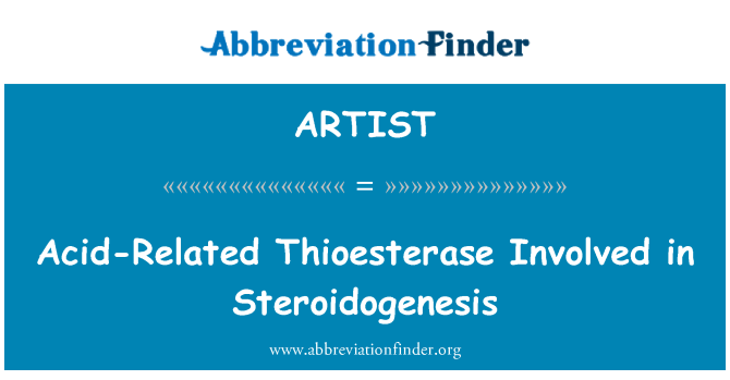 ARTIST: Relatati ma ' l-aċidu Thioesterase involuti fil-Steroidogenesis
