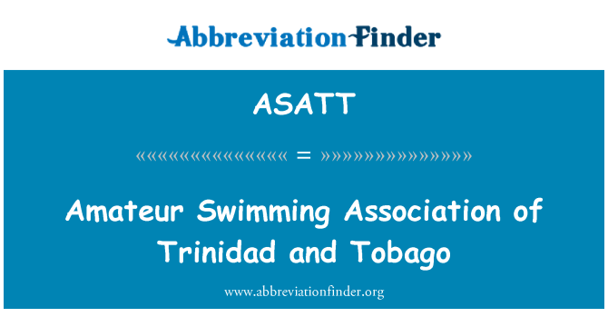 ASATT: Assoċjazzjoni ta ' dilettanti ta ' l-għawm ta ' Trinidad u Tobago