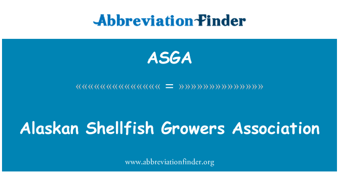 ASGA: Alaskan lupinarjev Growers Association