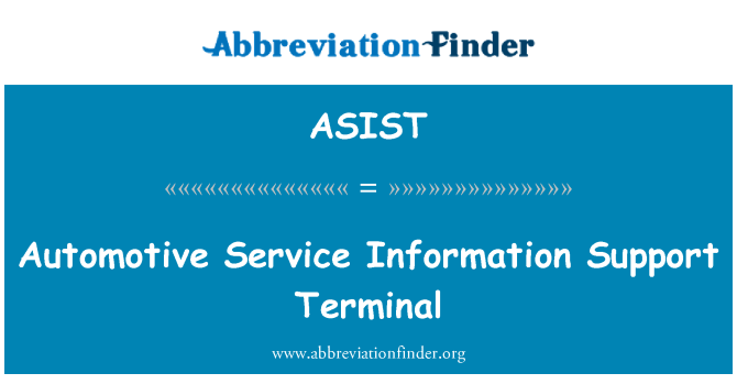 ASIST: שירות תיקונים מידע תמיכה מסוף