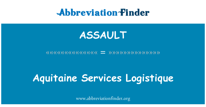 ASSAULT: Akvitánie Logistique Services