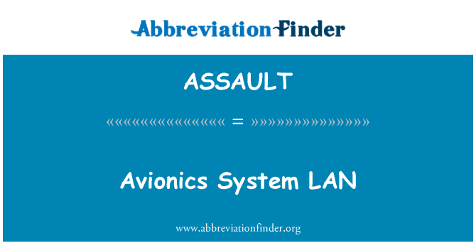 ASSAULT: Letalskih sistem LAN
