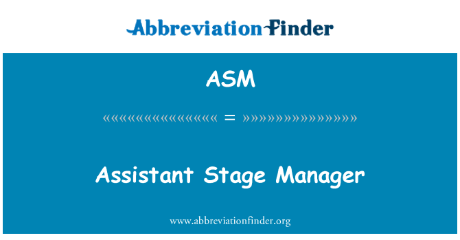 ASM: Inspicient asistent