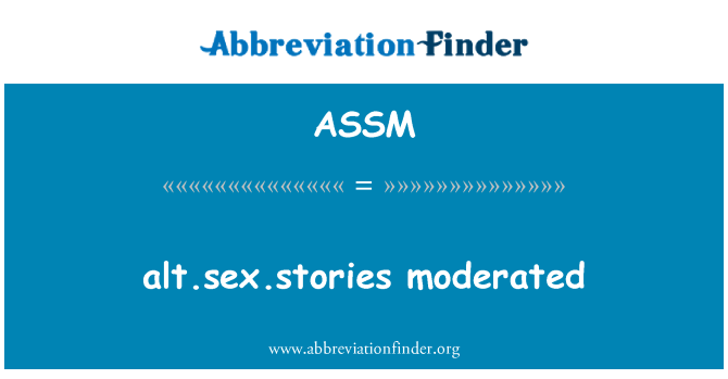 Alt Sex Stories Moderated