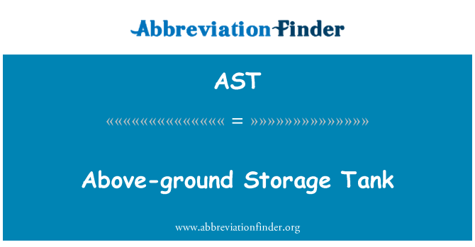 AST: 地上储罐