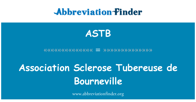 ASTB: Asosyasyon Sclerose Tubereuse de Bourneville