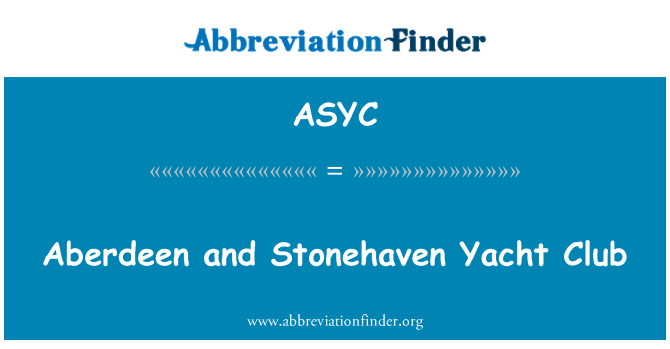 ASYC: Aberdeen e Stonehaven Yacht Club