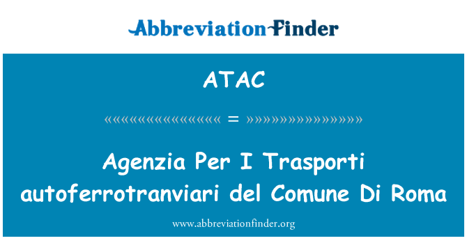 ATAC: 내가 당 이탈리아 Trasporti autoferrotranviari 델 공용 욕실 디 로마