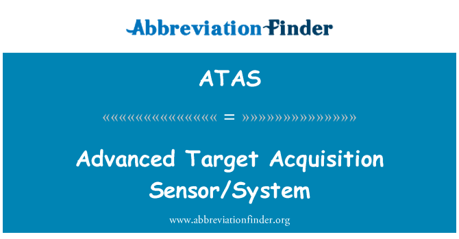 ATAS: Mira avvanzati akkwist tas-Sensor/sistema