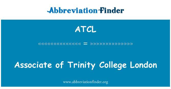 ATCL: 伦敦圣三一学院副商学士