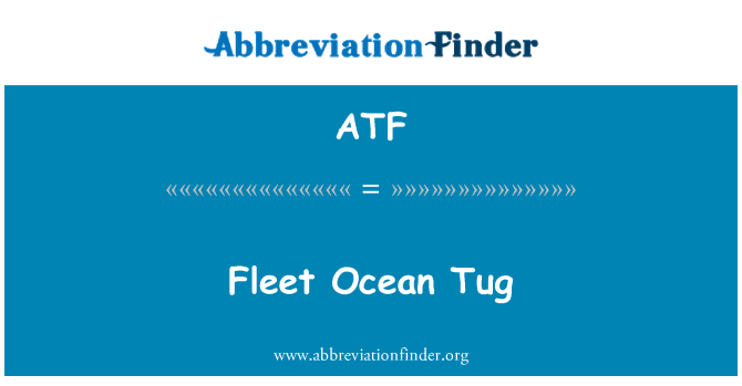 ATF: Filo okyanus römorkör