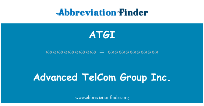 ATGI: Zaawansowane TelCom Group Inc