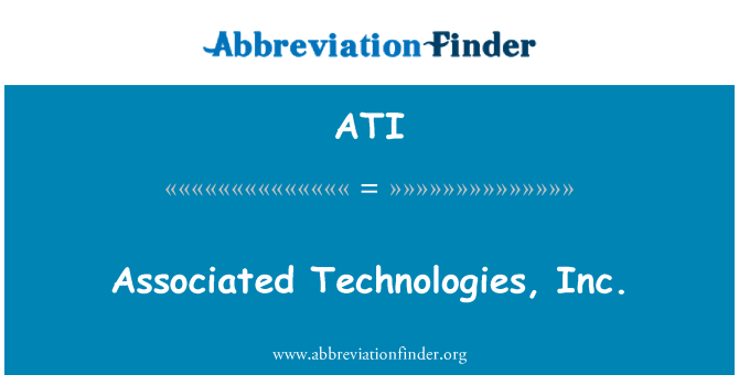 ATI: המשויך טכנולוגיות בע מ