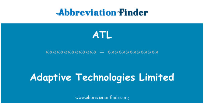 ATL: Adaptivní technologie Limited