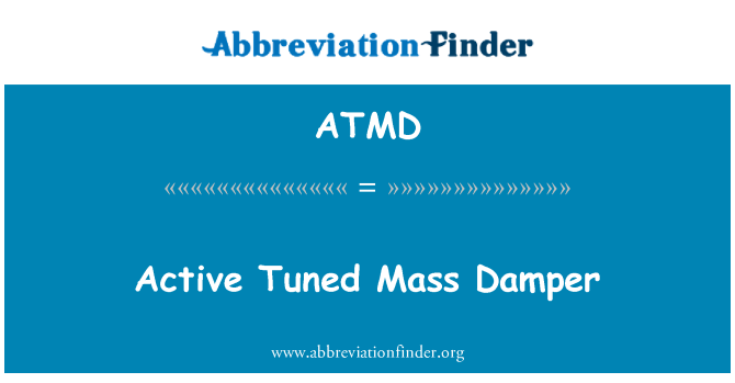 ATMD: פעיל מכוון מכבה המונית