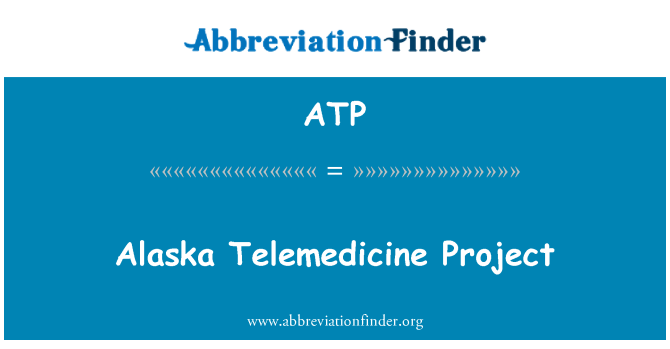 ATP: Alaska Teletıp projesi