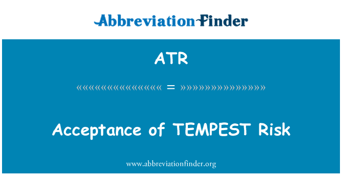 ATR: Aseptans TANPÈT pran/seye chans