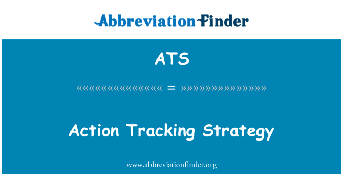 ATS: กลยุทธ์การติดตามการดำเนินการ