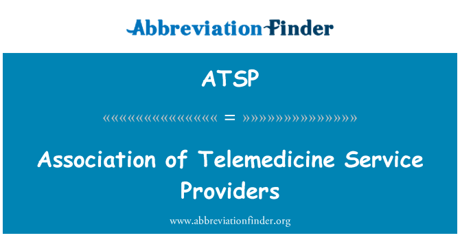 ATSP: Združenje ponudnikov telemedicinskih storitev