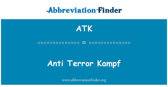 ATK: Anti Terror Kampf