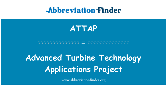ATTAP: Arenenud turbiini Technology Applications projekt