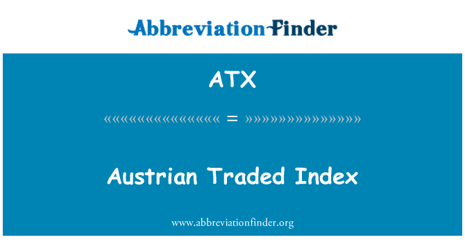 ATX: Índice negociado austríaco