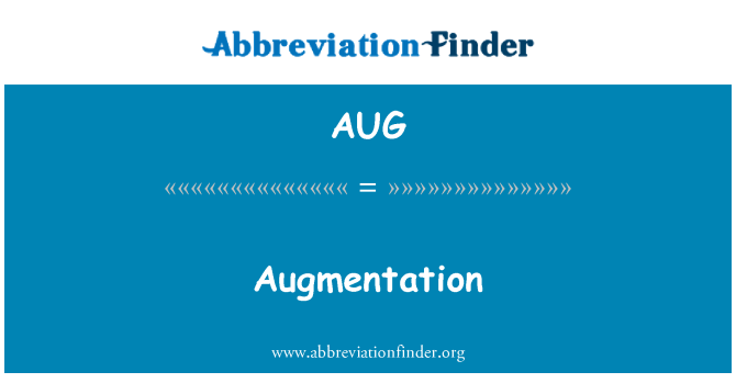 AUG: Augment de mames