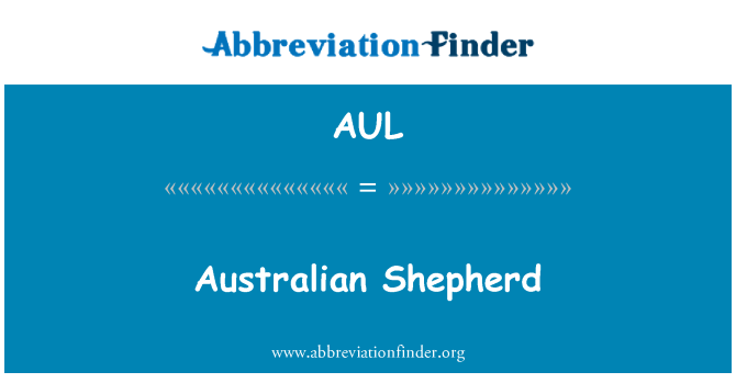 AUL: Shepherd Australia