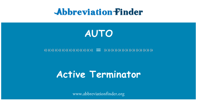 AUTO: Etkin Terminator