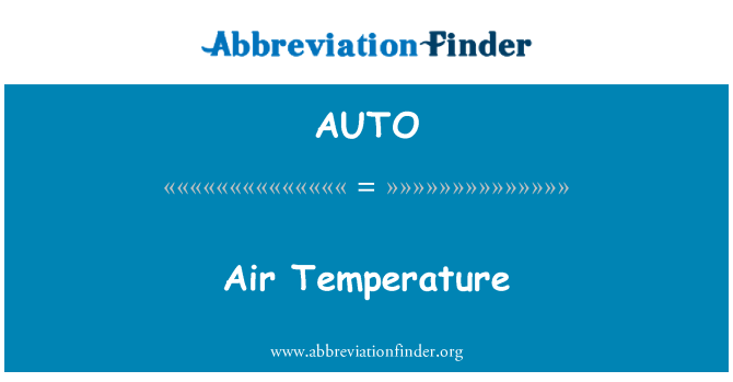 AUTO: It-temperatura tal-arja