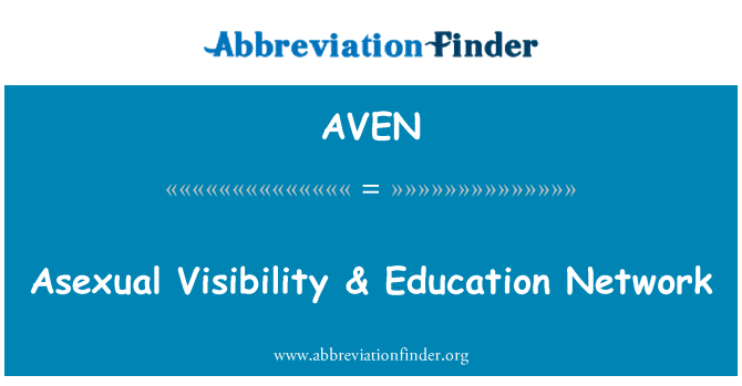 AVEN: Asexuell synlighet & Education Network