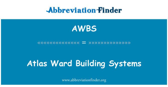 AWBS: Atlas Ward budowy systemów