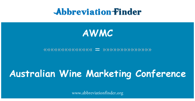 AWMC: Australian Wine marknadsföring konferens