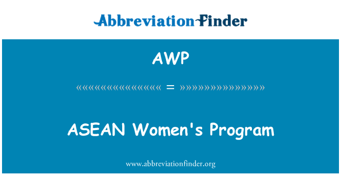 AWP: ASEAN Women's Program
