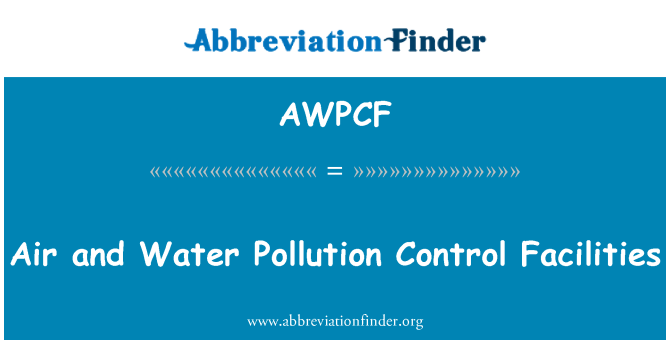 AWPCF: Aire y servicios de Control de contaminación de agua