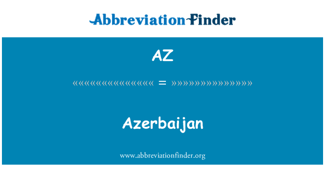 AZ: Azerbaijan