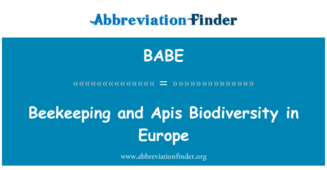 BABE: Včelařství a API biodiverzity v Evropě