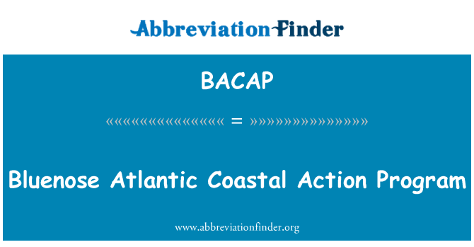 BACAP: Rhaglen gweithredu arfordir Iwerydd bluenose