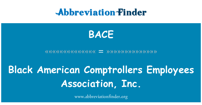 BACE: Suwed Amerikan Comptrollers impjegati assoċjazzjoni, Inc.