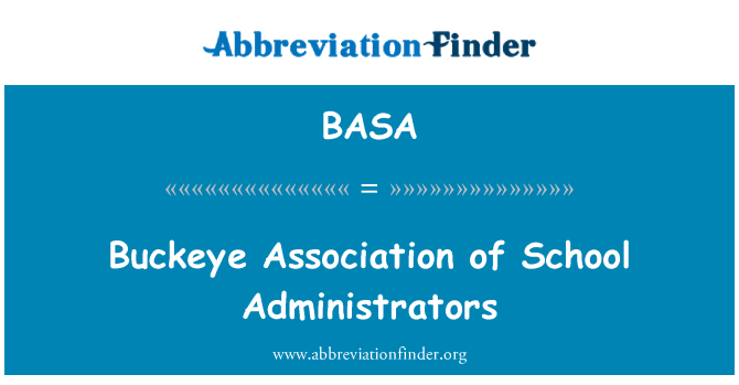 BASA: Asosyasyon Buckeye de administratè lekòl