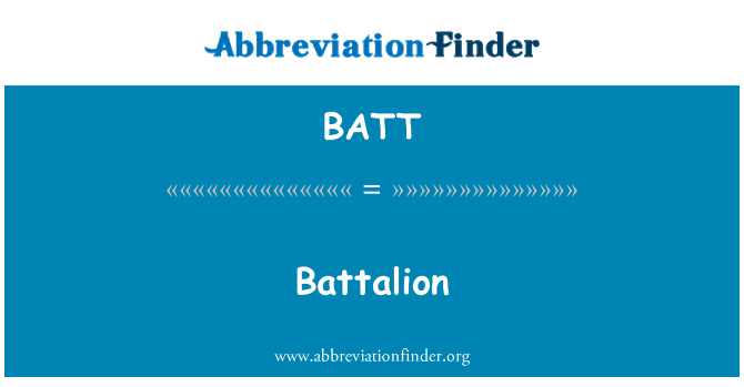 BATT: Τάγμα
