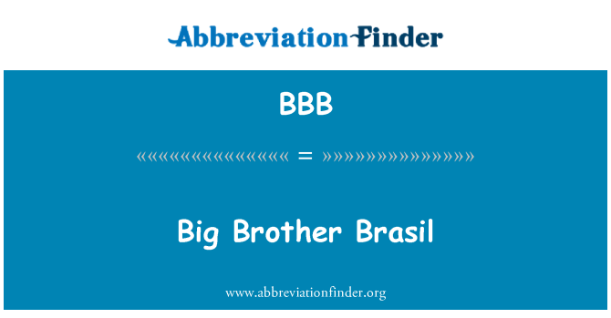 BBB: Big Brother Brasil