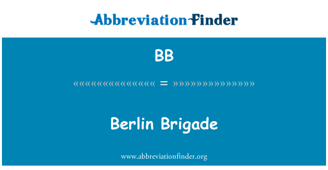 BB: Briged Berlin